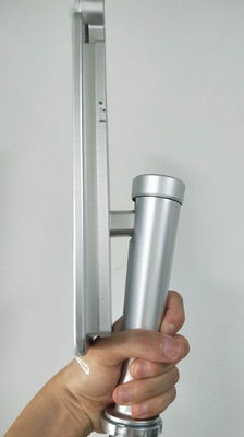 Высота термометра 120cm беспроводного распознавания лиц ультракрасная с читателем карты IC